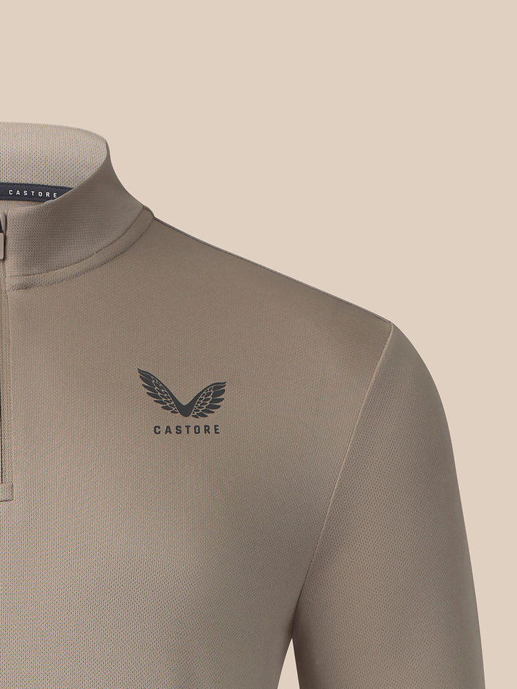 Heren Adapt Kwartrits Top - Taupe