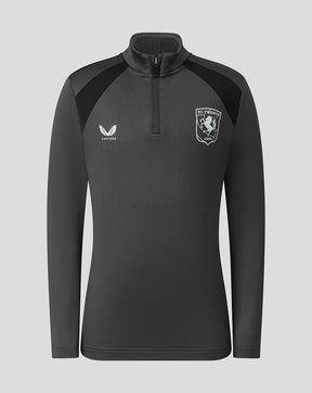 FC Twente Training 26/27 Coaches Midlayer Top - Junior - Gunmetal