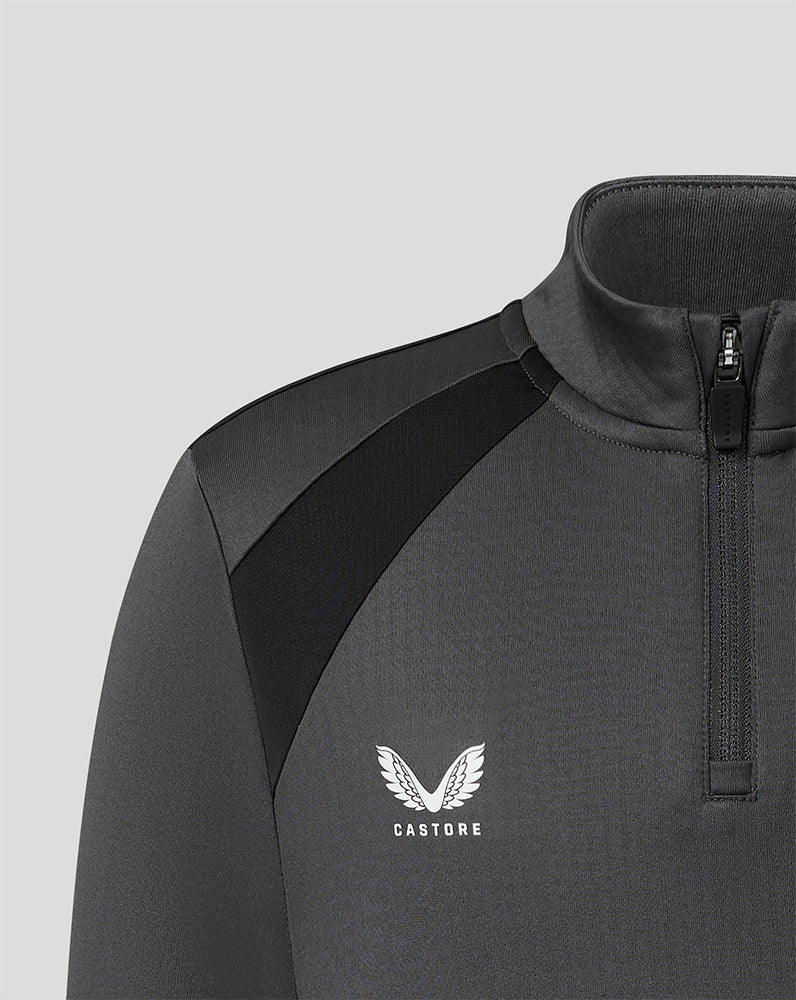 FC Twente Training 26/27 Coaches Midlayer Top - Junior - Gunmetal