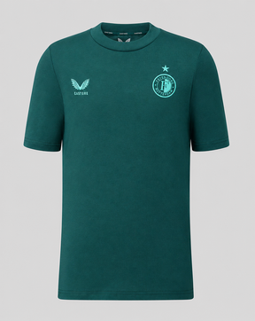 Feyenoord Travel 2026-2027 T-Shirt - Junior - Groen