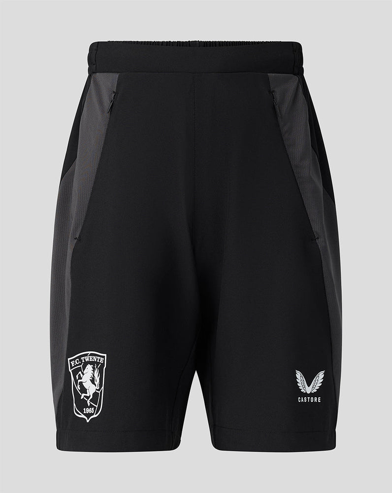 FC Twente Training 26/27 Coaches Long Line Short Met Zakken - Junior - Zwart