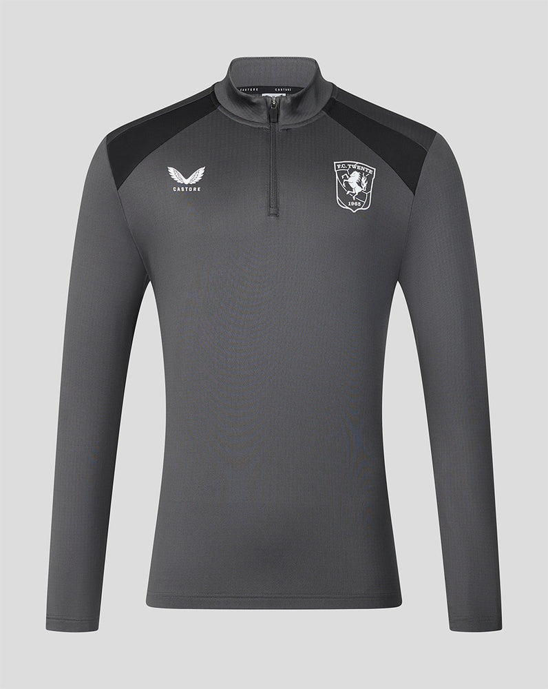 FC Twente Training 26/27 Coaches Midlayer Top - Heren - Gunmetal