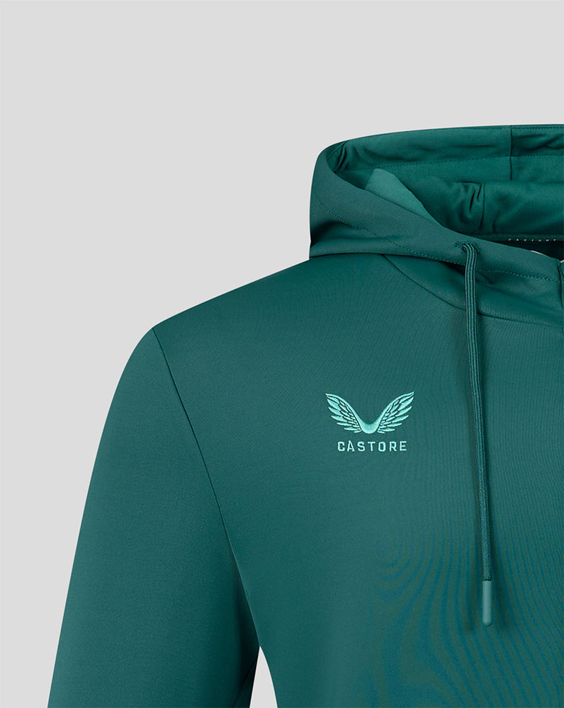 Feyenoord Travel 2026-2027 Hoodie - Heren - Groen