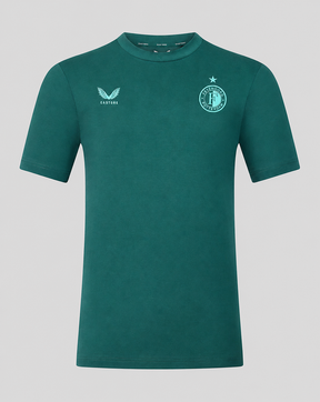 Feyenoord Travel 2026-2027 T-Shirt - Heren - Groen