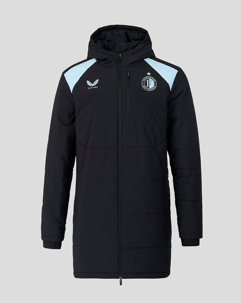 Feyenoord Training 2026-2027 Coach Gewatteerde Jas - Unisex