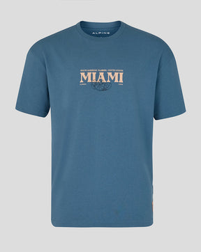 BWT Alpine Formula One Team Miami Race Grafisch T-Shirt - Unisex
