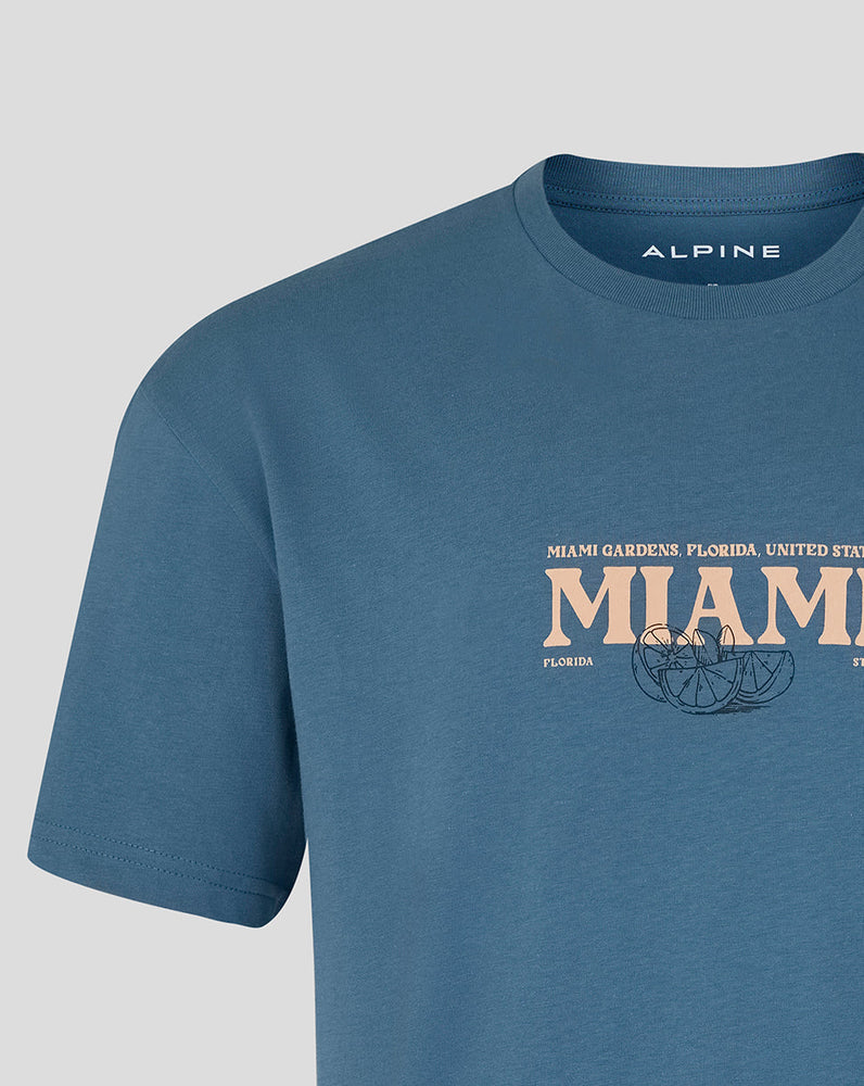 BWT Alpine Formula One Team Miami Race Grafisch T-Shirt - Unisex