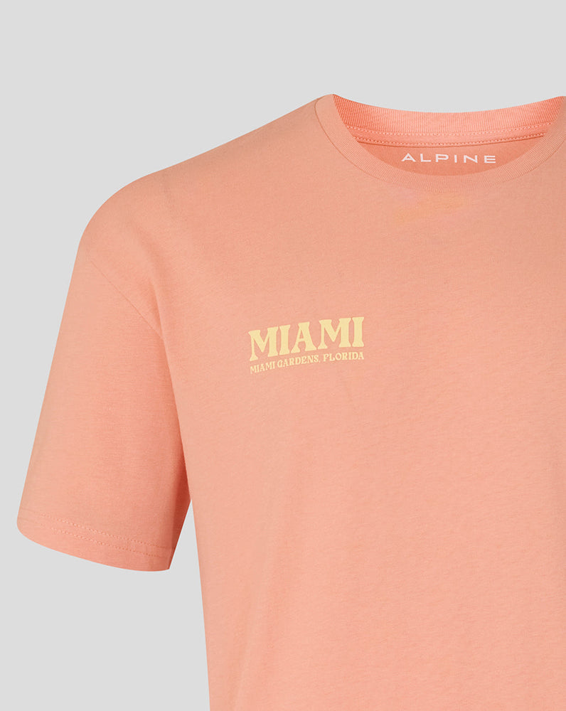 BWT Alpine Formula One Team Miami Grafisch T-Shirt - Unisex
