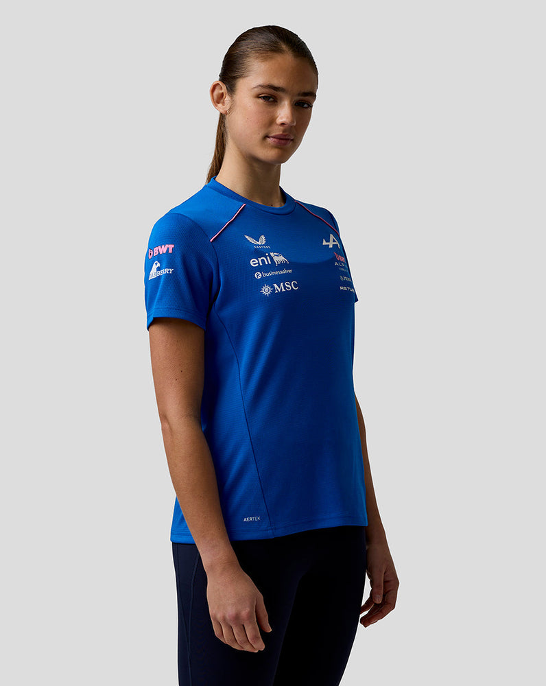 Officieel Dames BWT Alpine Formula One Team Set Up T-Shirt