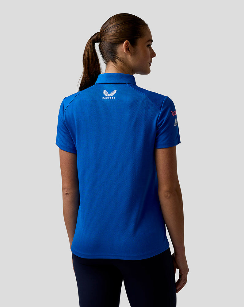 Officieel Dames Gepersonaliseerd BWT Alpine Formula One Team Polo Shirt