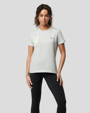 Grijs Vrouwen McLaren Lando Norris Neon Collectie T-shirt