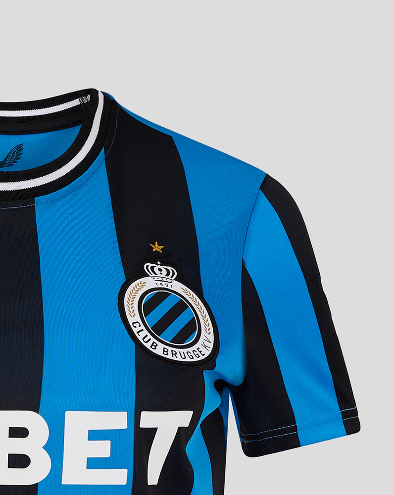 Club Brugge Dames Korte Mouwen Thuisshirt 24/25