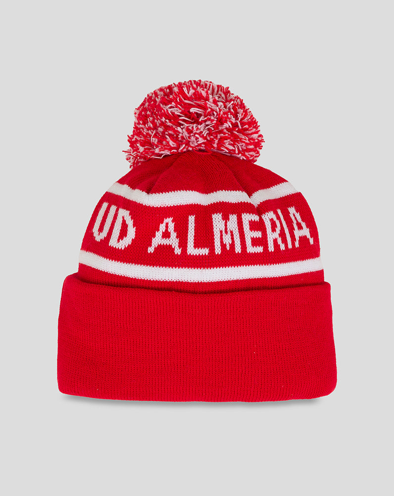 ALMERIA BOBBLE MUTS VOOR JUNIOR - ROOD