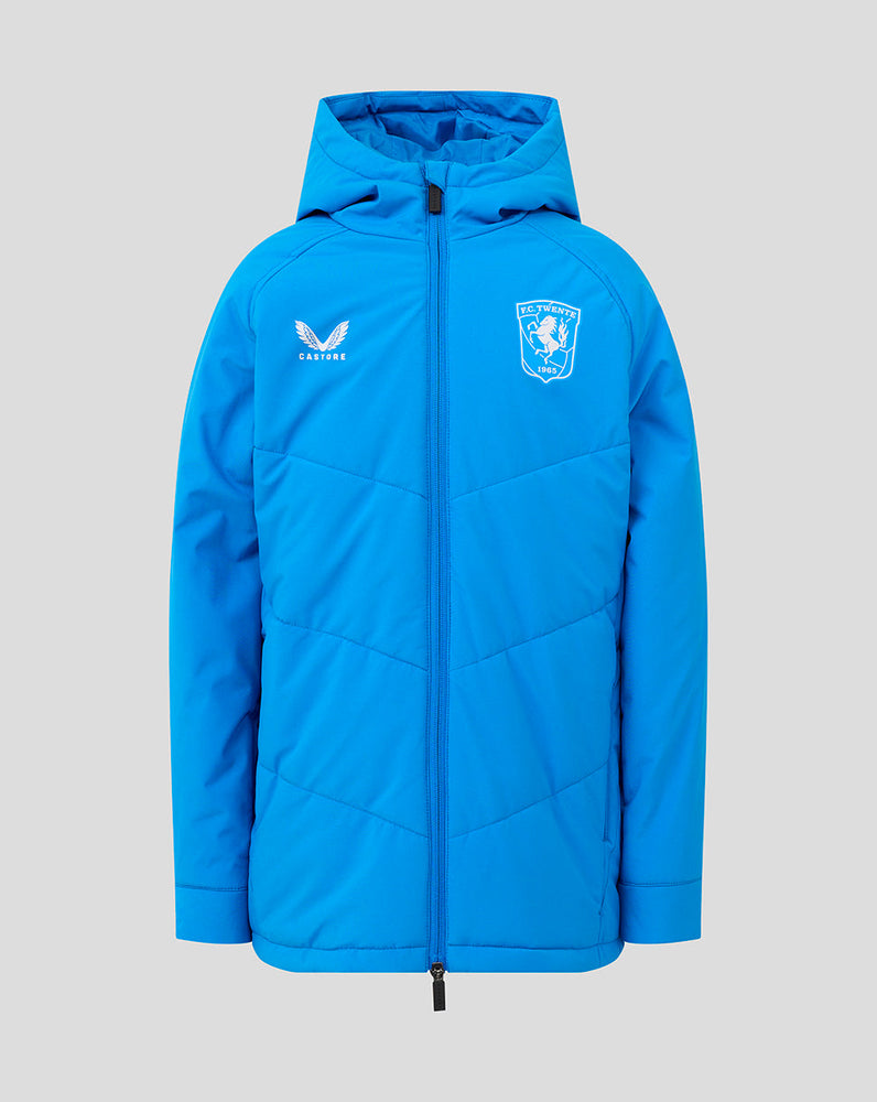 FC TWENTE GEWATTEERDE JAS 25/26 - JUNIOR - BLAUW