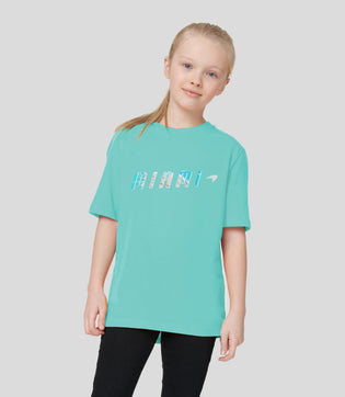 Aqua Junior McLaren Miami Palm T-Shirt