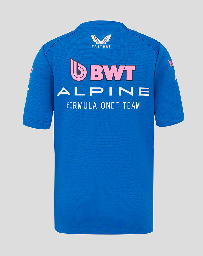 Officieel Junior BWT Alpine Formula One Team Set Up T-Shirt
