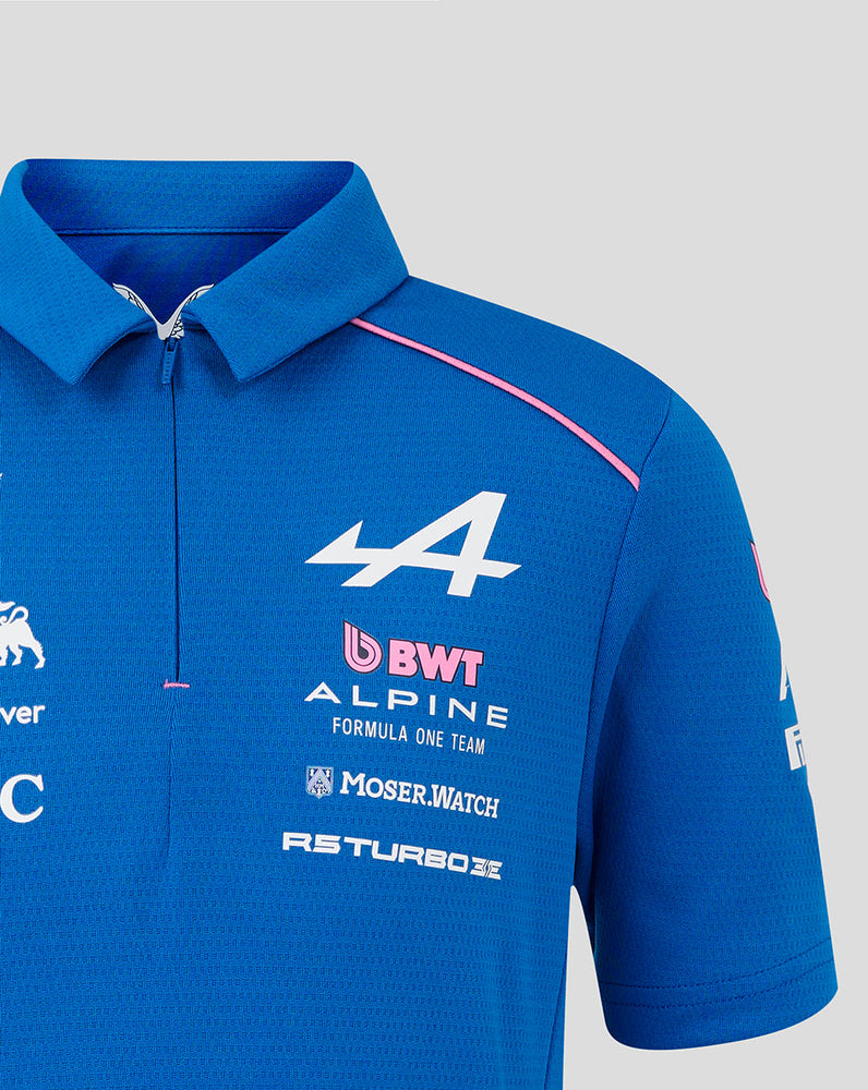 Officiële Junior BWT Alpine Formula One Team Polo