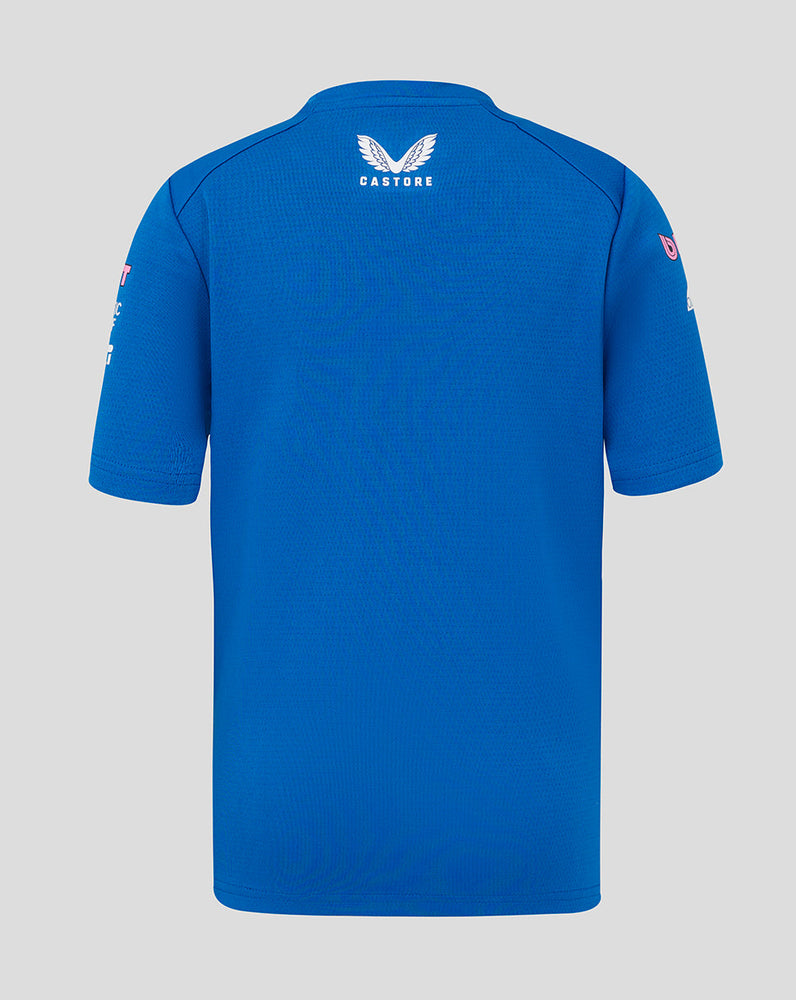 Officieel Junior Gepersonaliseerd BWT Alpine Formula One Team Set Up T-Shirt