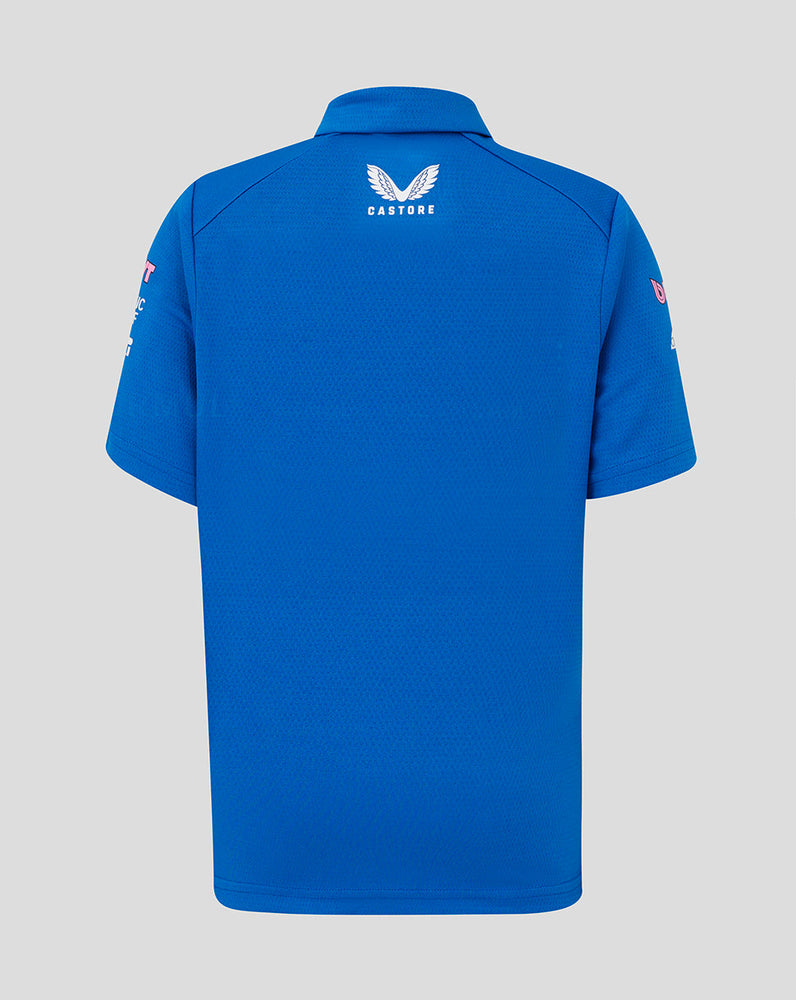 Officieel Junior Gepersonaliseerd BWT Alpine Formula One Team Polo Shirt