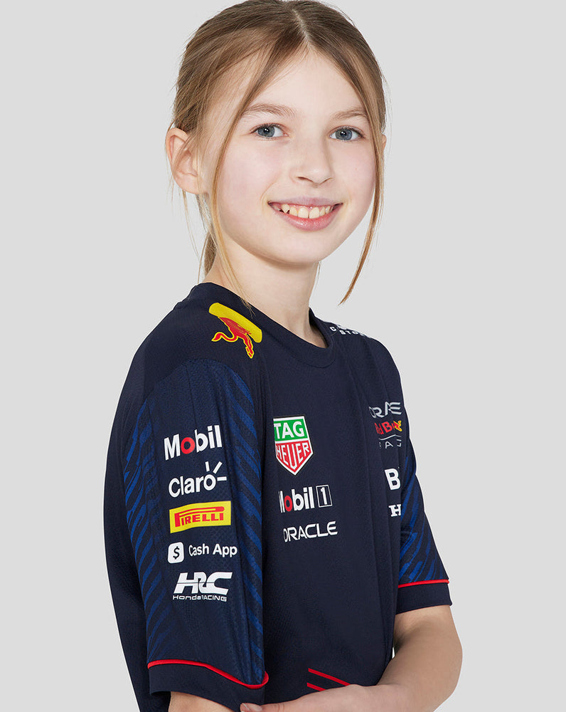 Junior Oracle Red Bull Racing Set Up T-Shirt - Night Sky