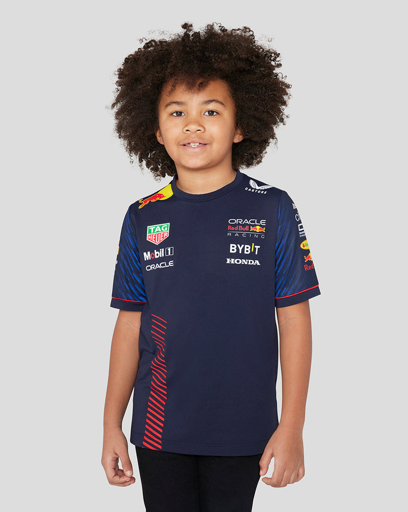 Junior Oracle Red Bull Racing Set Up T-Shirt - Night Sky