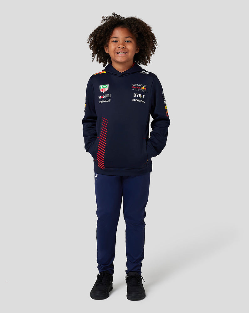 Junior Oracle Red Bull Racing Pullover Hoodie - Night Sky