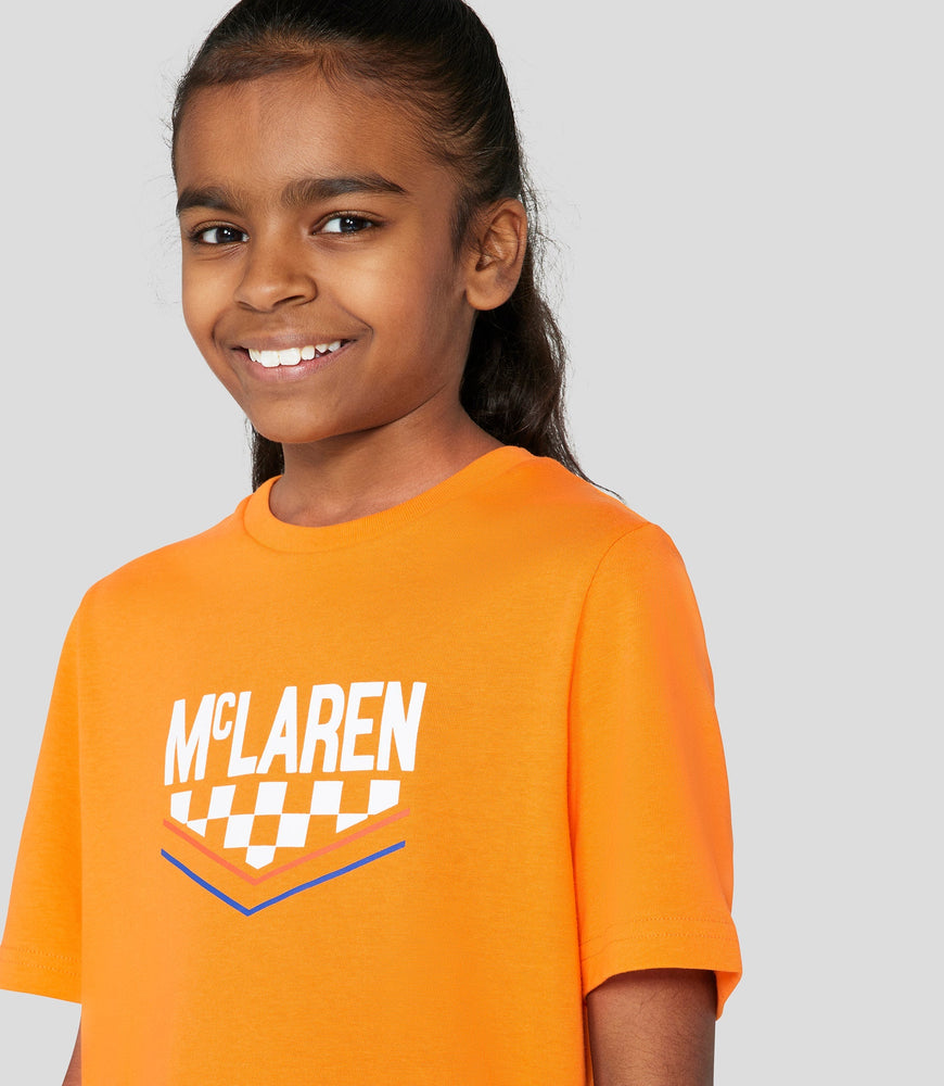 Junior McLaren Triple Crown T-Shirt - Papaja