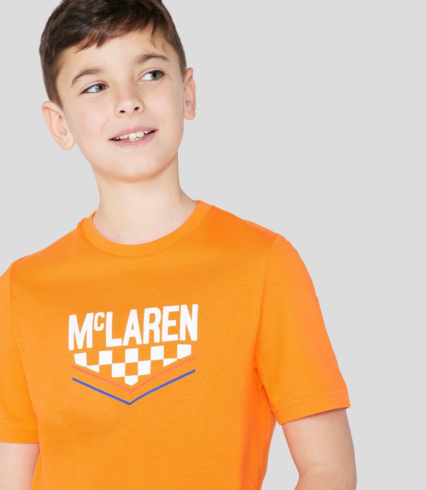 Junior McLaren Triple Crown T-Shirt - Papaja