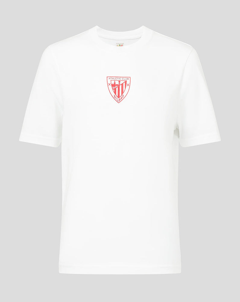 Athletic Club Heren Korte Mouw T-Shirt - Wit
