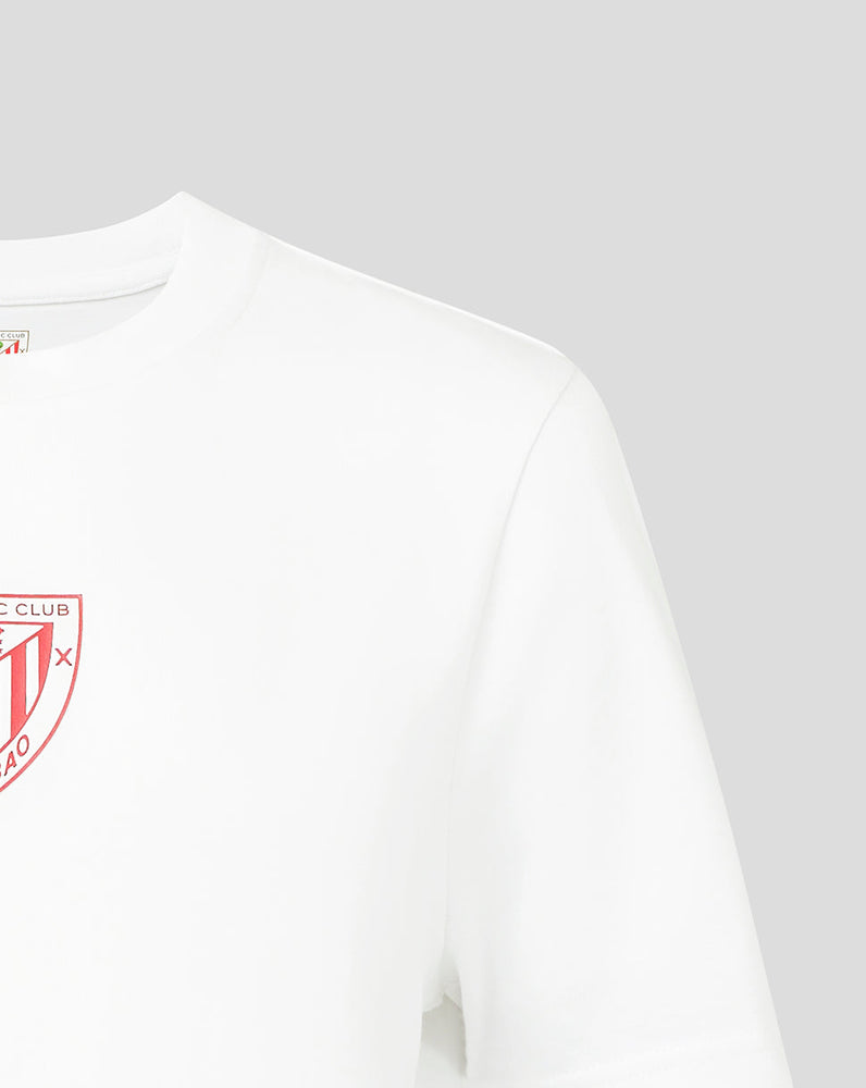 Athletic Club Heren Korte Mouw T-Shirt - Wit