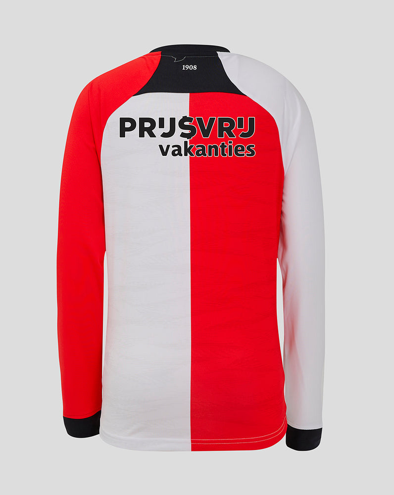 Feyenoord Junior Thuisshirt Lange Mouwen 24/25