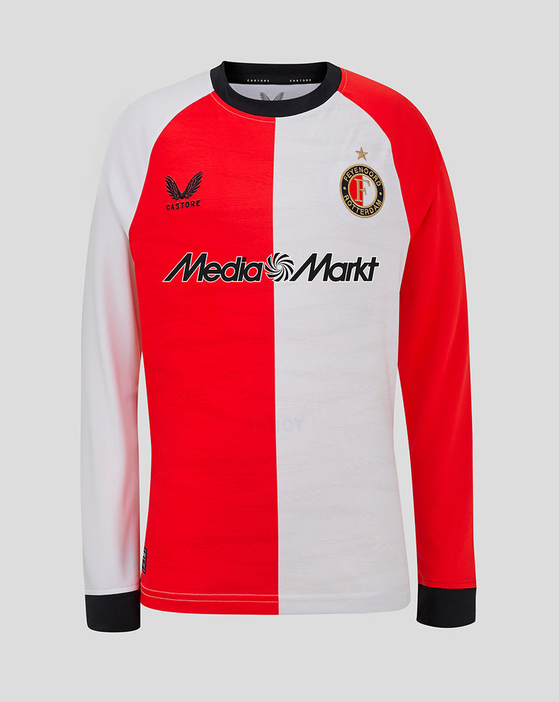 Feyenoord Junior Thuisshirt Lange Mouwen 24/25