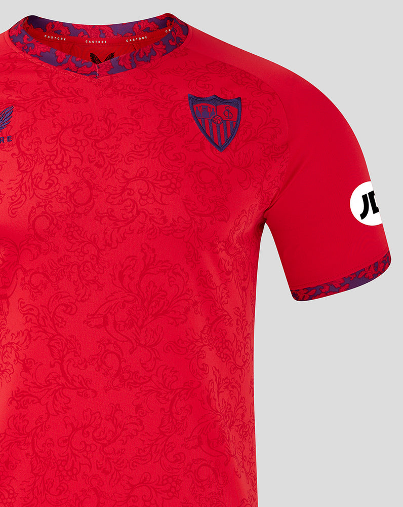 Sevilla Junior Korte Mouwen Uitshirt 24/25