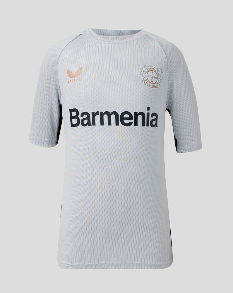 BAYER 04 LEVERKUSEN TRAININGSSHIRT VOOR PROFSPELERS - GRIJS