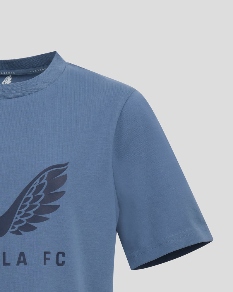 SEVILLA PRO PLAYERS LOCK UP LOGO TEE - BLAUW