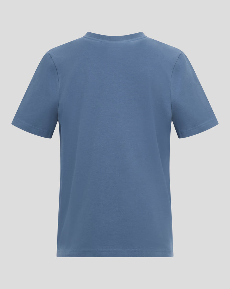 SEVILLA PRO PLAYERS LOCK UP LOGO TEE - BLAUW