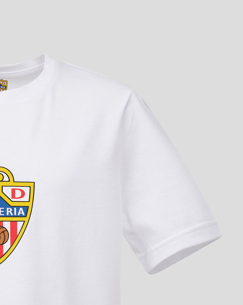 ALMERIA JUNIOR CORE CREST T-SHIRT - WIT