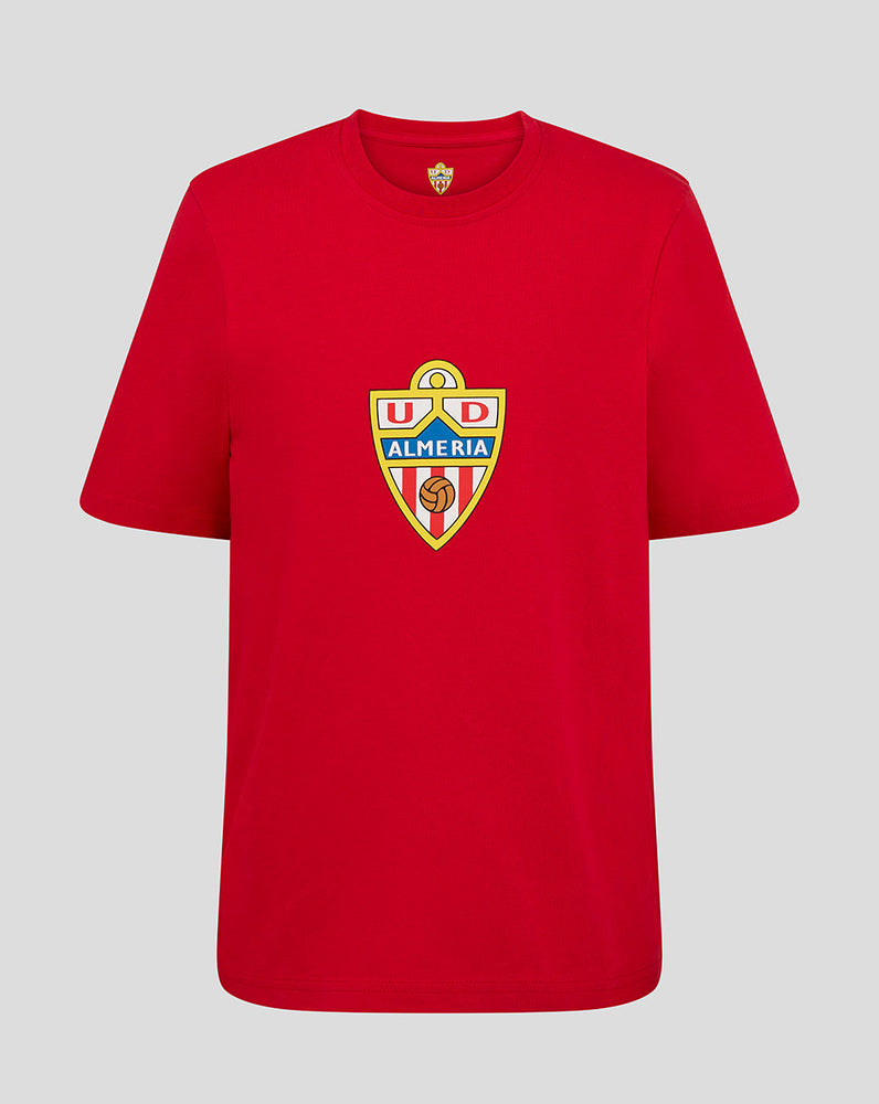 ALMERIA JUNIOR T-SHIRT MET LOGO - ROOD
