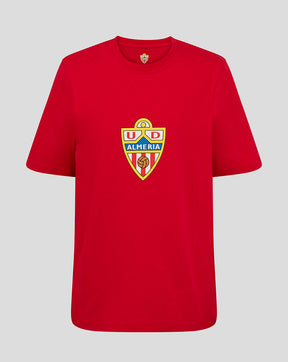 ALMERIA JUNIOR T-SHIRT MET LOGO - ROOD