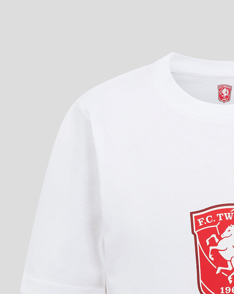 FC TWENTE  CORE LOGO T-SHIRT - JUNIOR - WIT