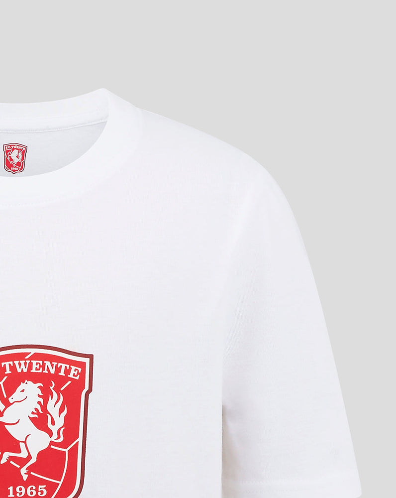 FC TWENTE  CORE LOGO T-SHIRT - JUNIOR - WIT