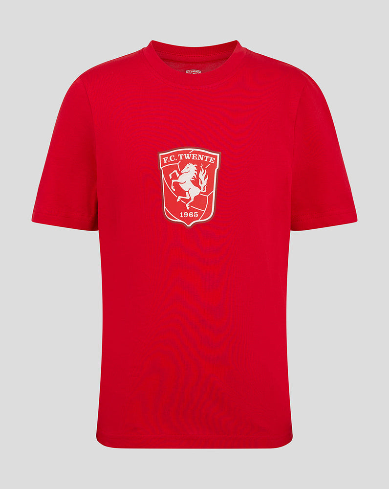 FC TWENTE  CORE LOGO T-SHIRT - JUNIOR - ROOD