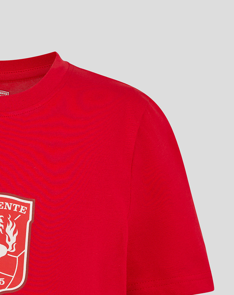 FC TWENTE  CORE LOGO T-SHIRT - JUNIOR - ROOD