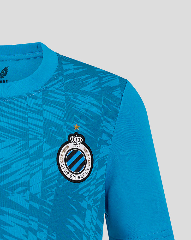 Club Brugge Junior Korte Mouwen Keeper Uitshirt 24/25