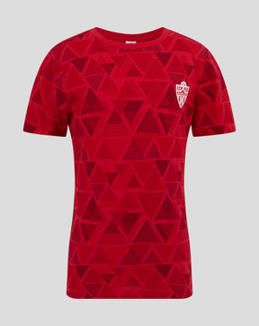 ALMERIA JUNIOR KORTE PYJAMASET - ROOD