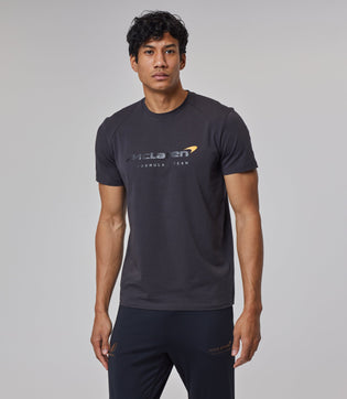 Donkergrijs McLaren Active Dualbrand Fanwear T-shirt