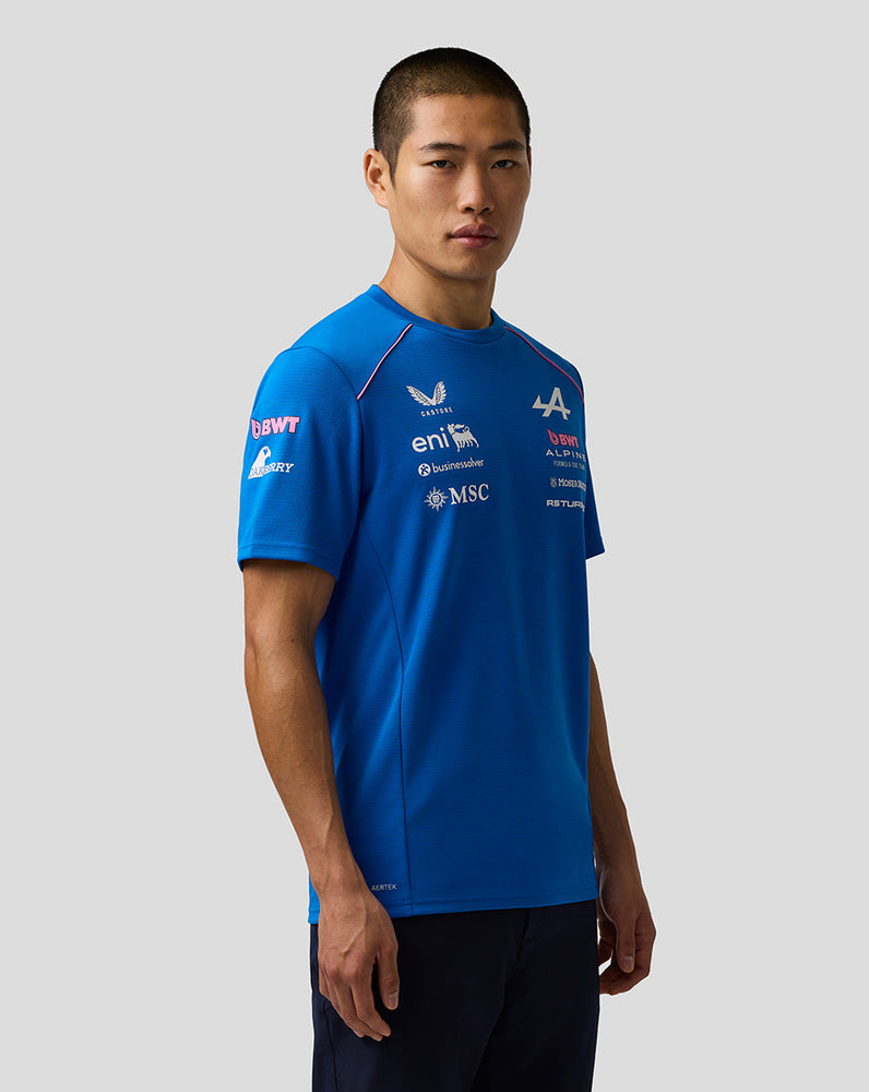 Officieel Heren BWT Alpine Formula One Team Set Up T-Shirt