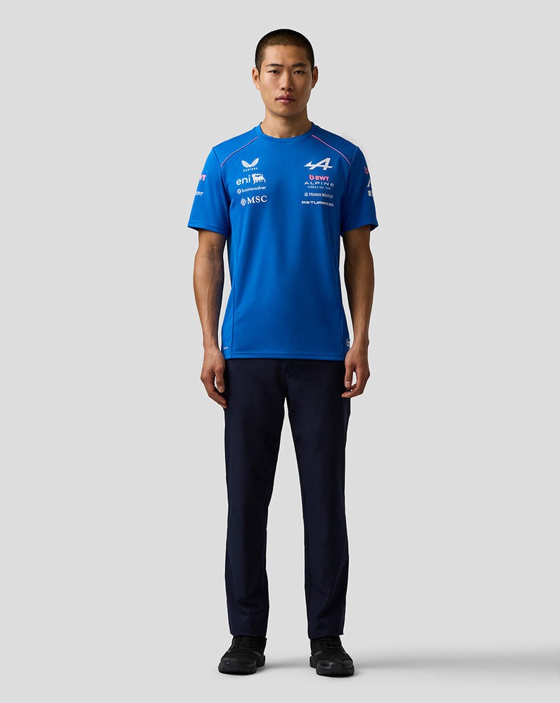 Officieel Heren BWT Alpine Formula One Team Set Up T-Shirt