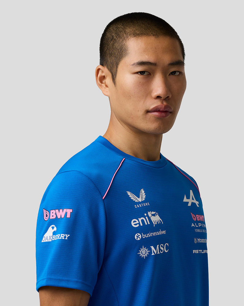 Officieel Heren BWT Alpine Formula One Team Set Up T-Shirt