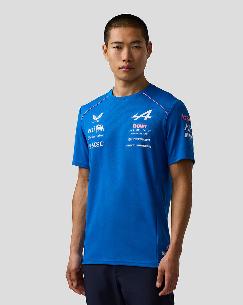 Officieel Heren BWT Alpine Formula One Team Set Up T-Shirt